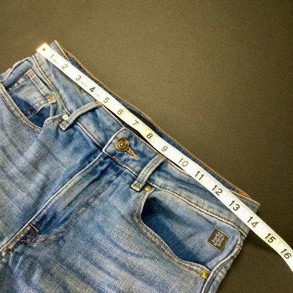 Vintage Tommy Hilfiger Womens Blue Tribeca Straight Jeans Medium Wash Size 4 - Picture 10 of 13